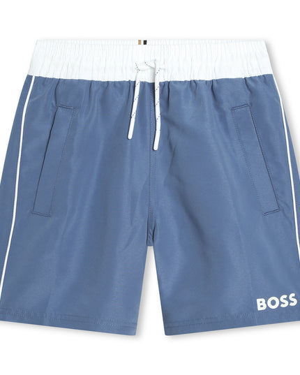 boss-j50665-80g-kb-Blue Swim Shorts