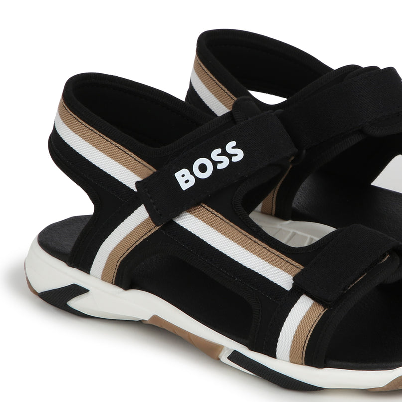 boss-j50851-09b-kb-Black Logo Sandals