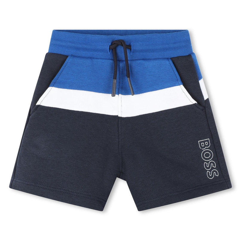 boss-j50582-849-bb-Navy Logo Shorts