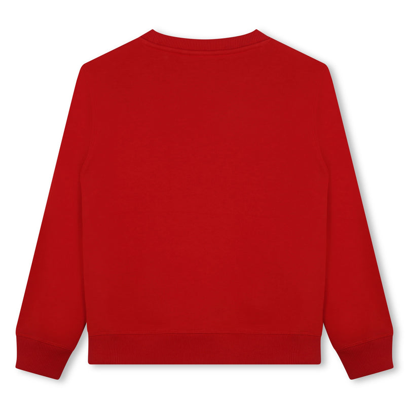 HUGO-G00163-990-BRIGHT RED-SWEATSHIRT