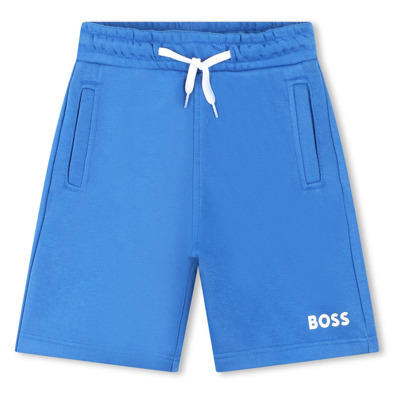 Electric Blue Logo Shorts