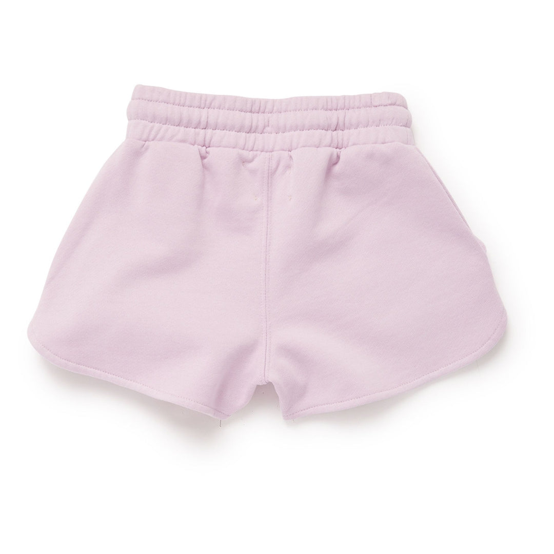 Lilac Logo Shorts