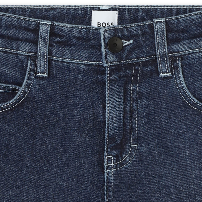 boss-j50990-z07-kb-Blue Denim Shorts