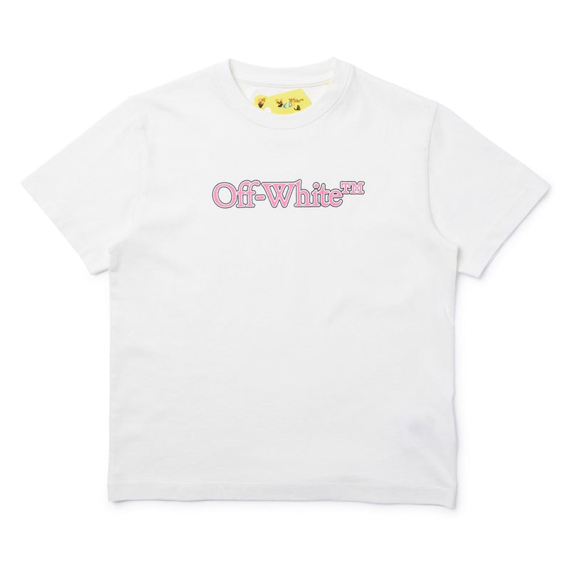 off-white-ogaa001s24jer0040132-White Logo T-Shirt