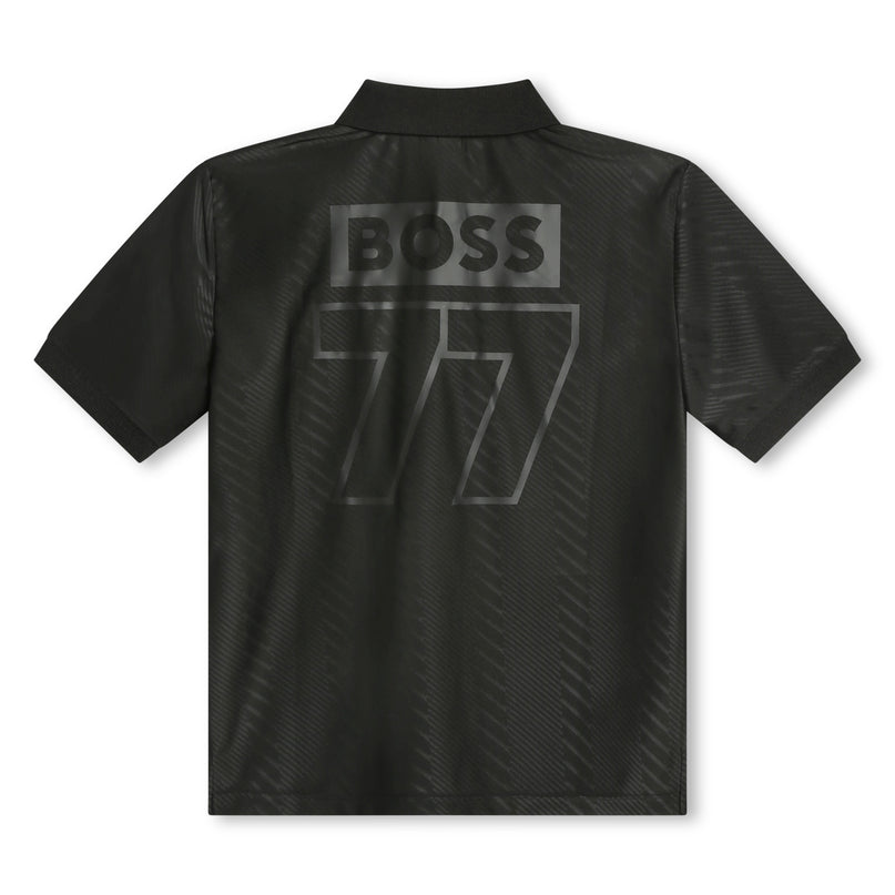 boss-j50709-09b-kb-Black Logo Polo