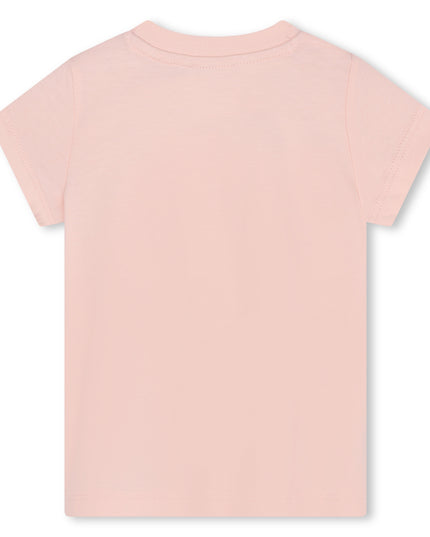 kenzo-k60126-46t-bg-Pink Cotton T-Shirt