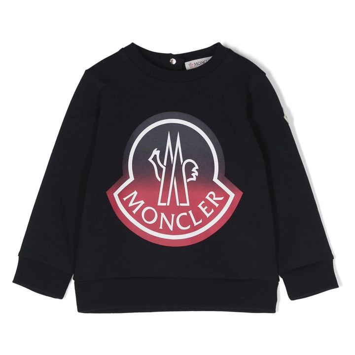monclerj1-951-8g000-02-89aeb-778-Navy Logo Sweatshirt
