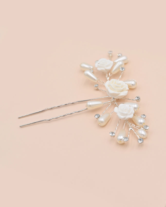 Crystal Inflorescence Hair Pin