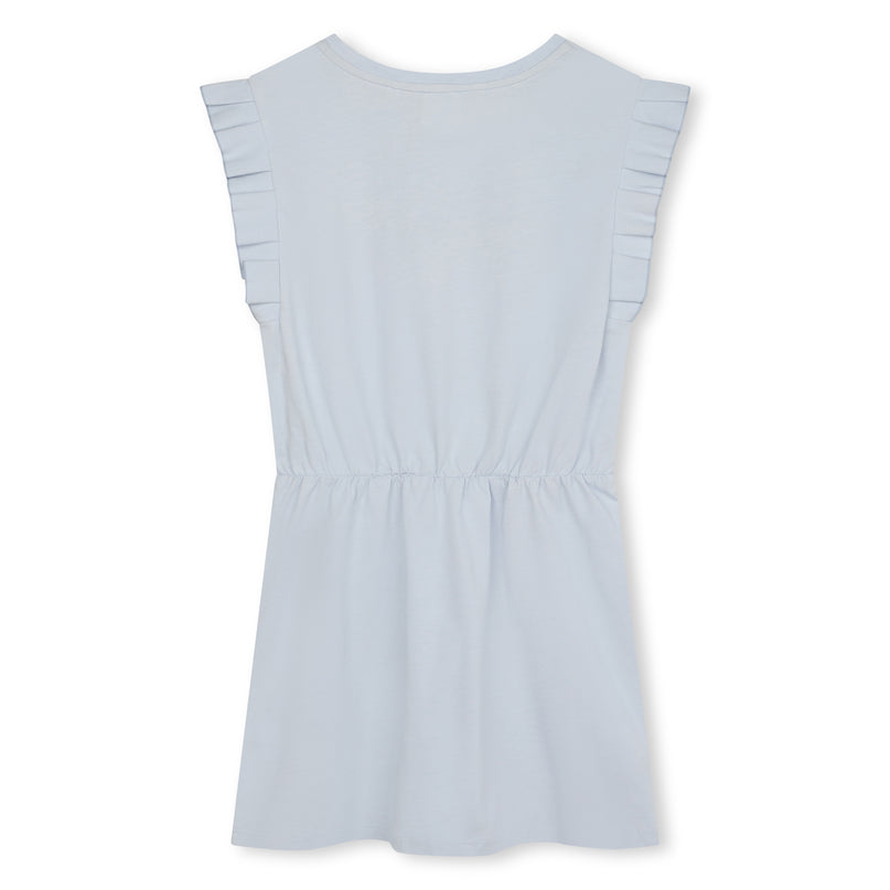 givenchy-h30046-771-kg-Pale Blue Flounced Dress