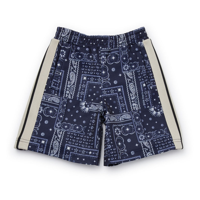 palm-angels-pbcl001s24fab0014603-Blue Viscose Bandana Shorts