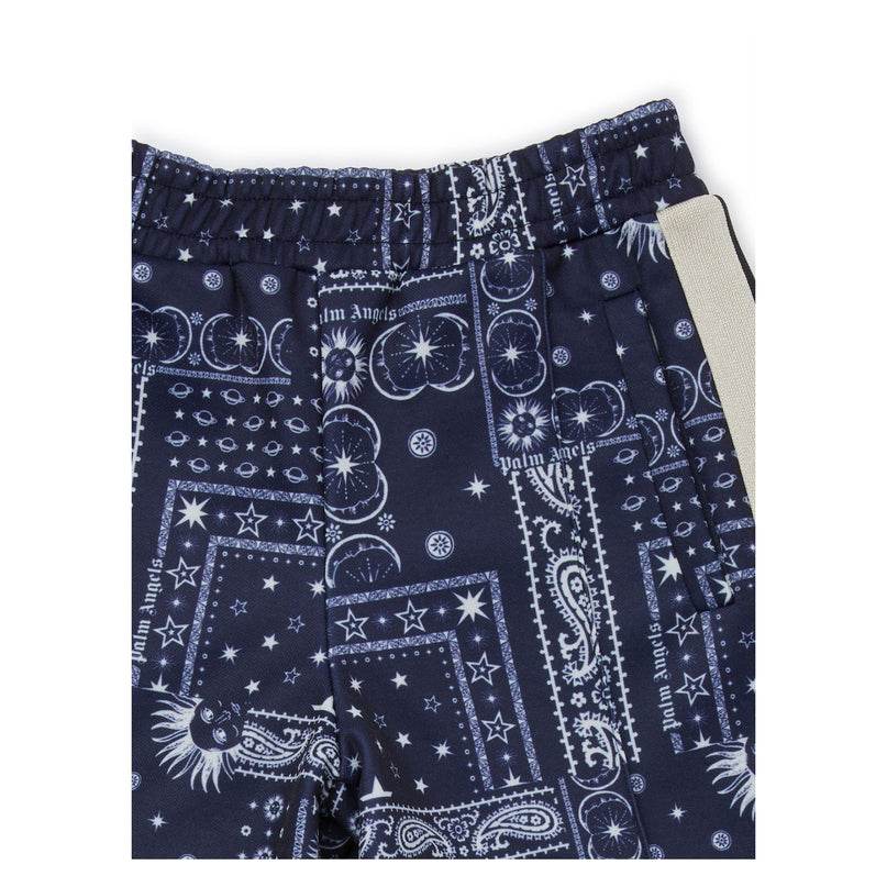 palm-angels-pbcl001s24fab0014603-Blue Viscose Bandana Shorts