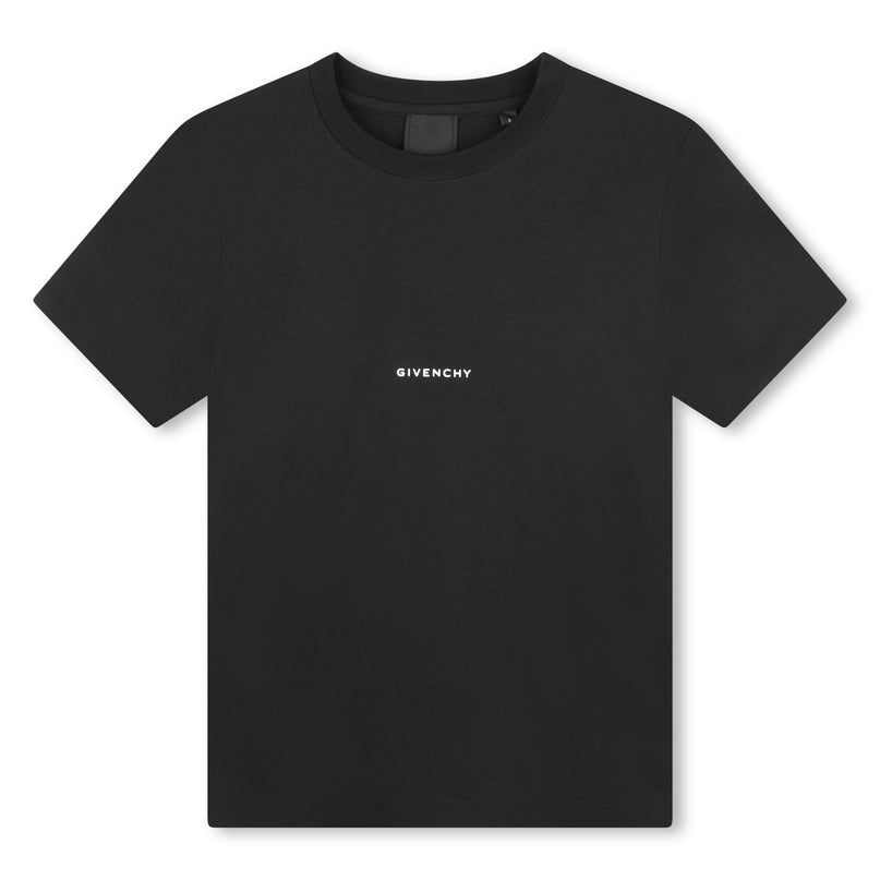 givenchy-h30170-09b-kb-Black Mini Logo T-Shirt