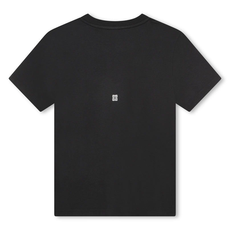 givenchy-h30170-09b-kb-Black Mini Logo T-Shirt