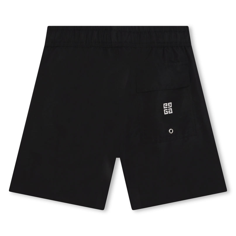 givenchy-h30092-09b-kb-Black Swim Shorts