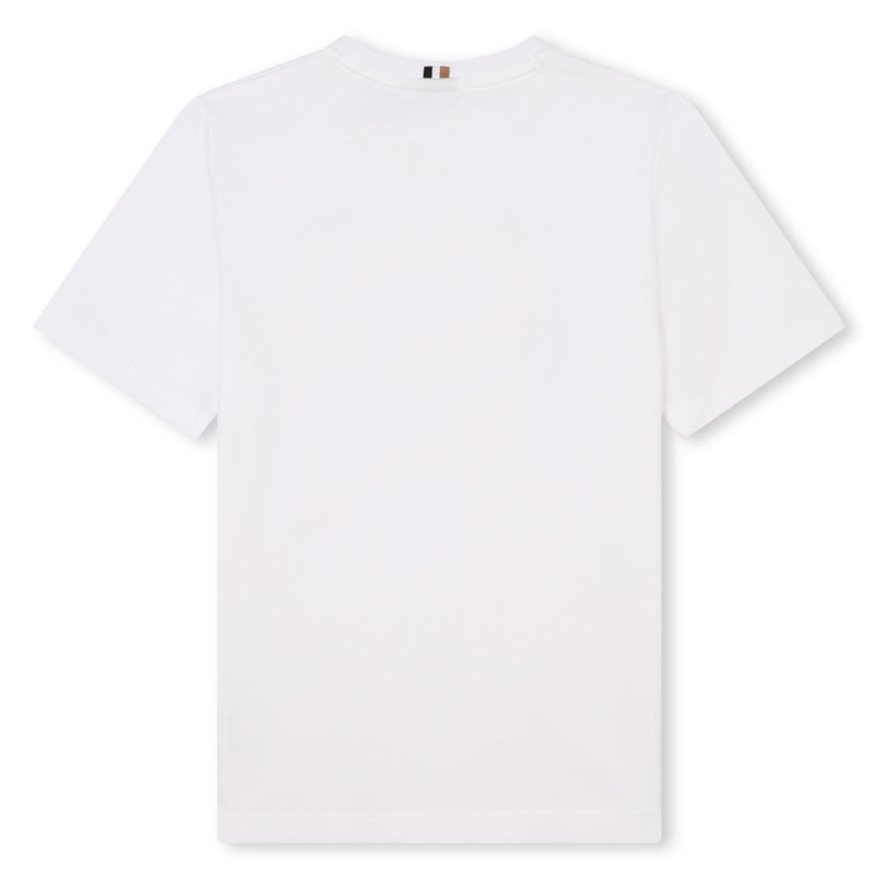 boss-j51005-10p-kb-White Logo T-Shirt 