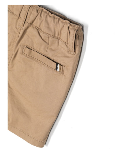 Beige Stone Chino Shorts