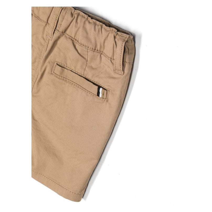 Beige Stone Chino Shorts