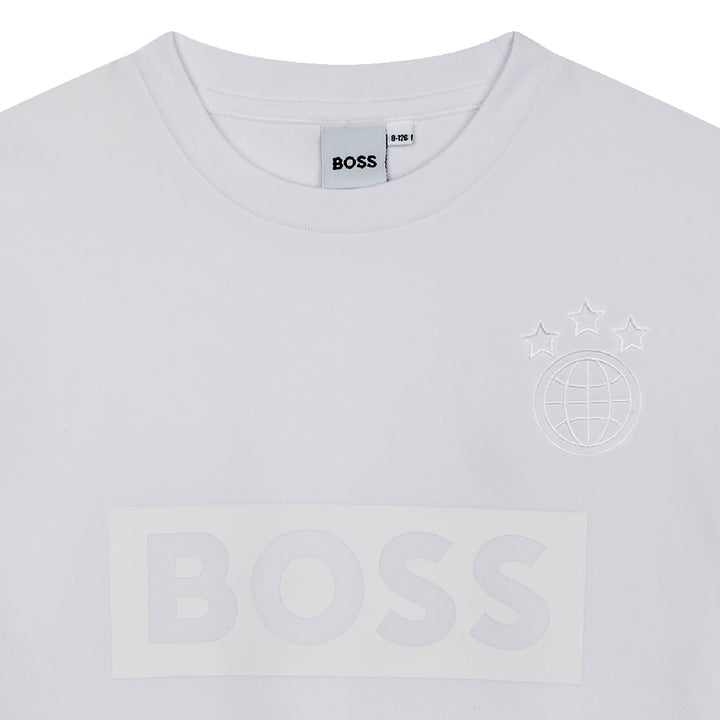 boss-j50719-10p-kb-White Logo T-Shirt