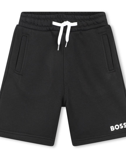 boss-j50680-09b-kb-Black Logo Shorts