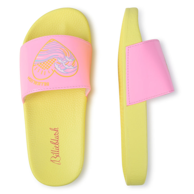 billieblush-u20396-599-kg-Yellow & Pink Flip-Flops