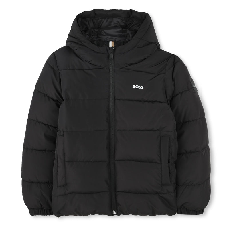 BOSS-J51237-09B-BLACK-PUFFER JACKET