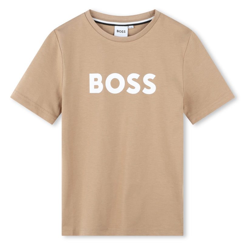 Light Brown Logo T-Shirt