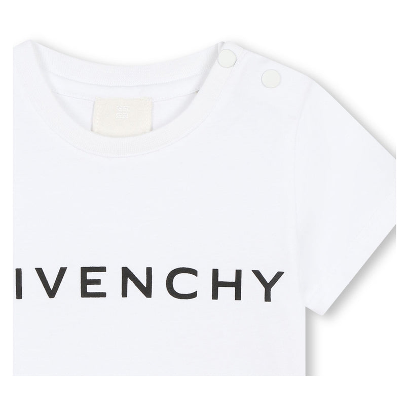 Givenchy-H30470-10P-WHITE-SHORT SLEEVES TEE-SHIRT