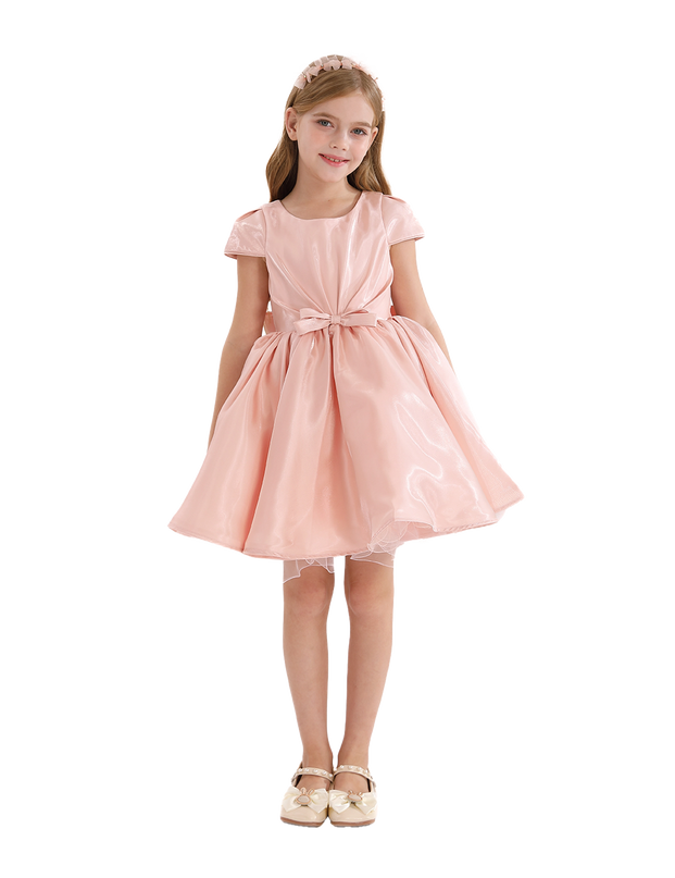 Pink Bow Short Solera Dress