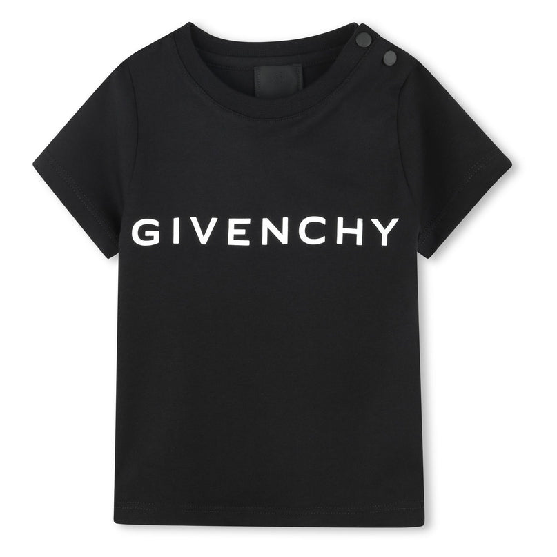 Givenchy-H30470-09B-BLACK-SHORT SLEEVES TEE-SHIRT