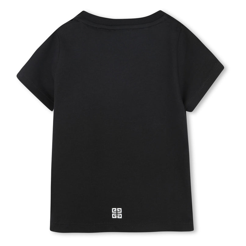 Givenchy-H30470-09B-BLACK-SHORT SLEEVES TEE-SHIRT