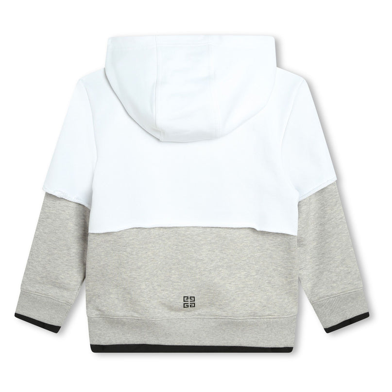 White Hooded Sweatshirt