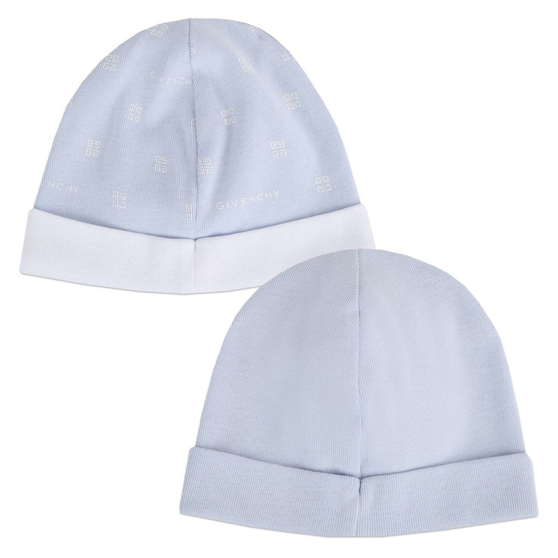 Pale Blue Pull On Hat