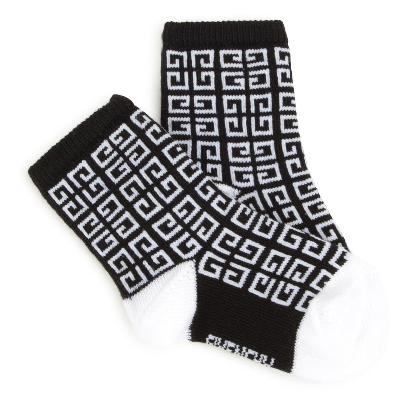 Black & White Logo Socks