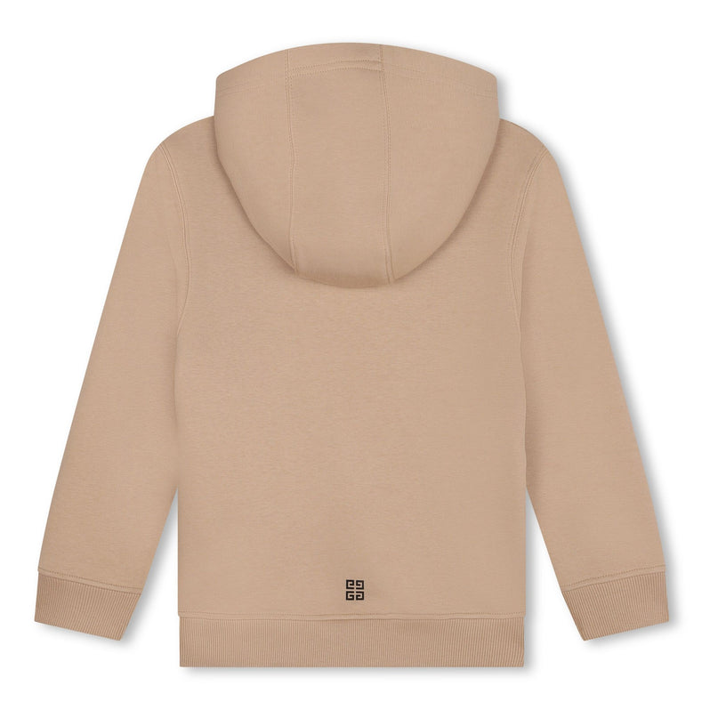 Brown Hooded Sweatshirt