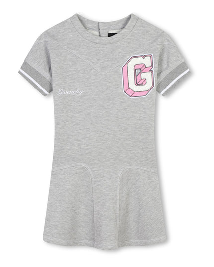 Gray Logo Dress