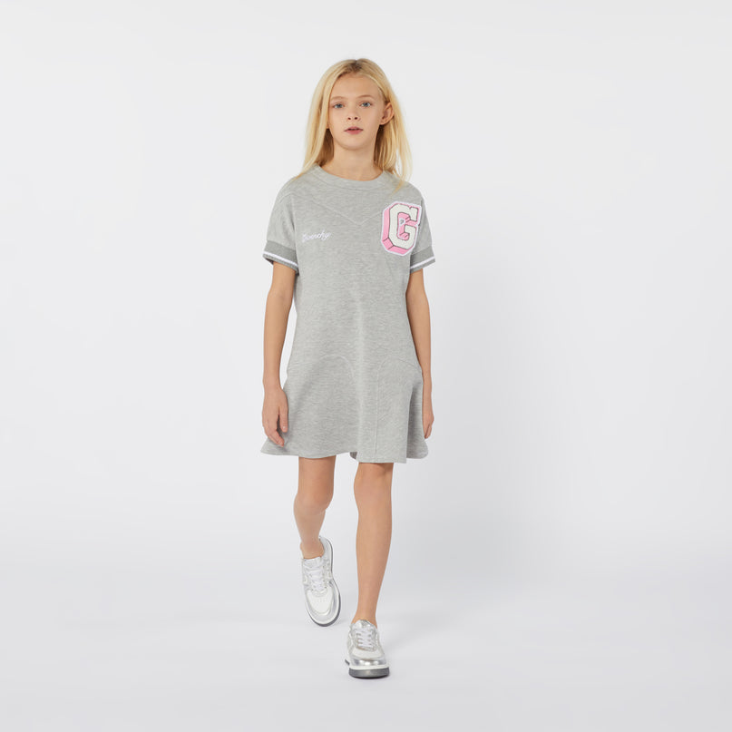 Gray Logo Dress