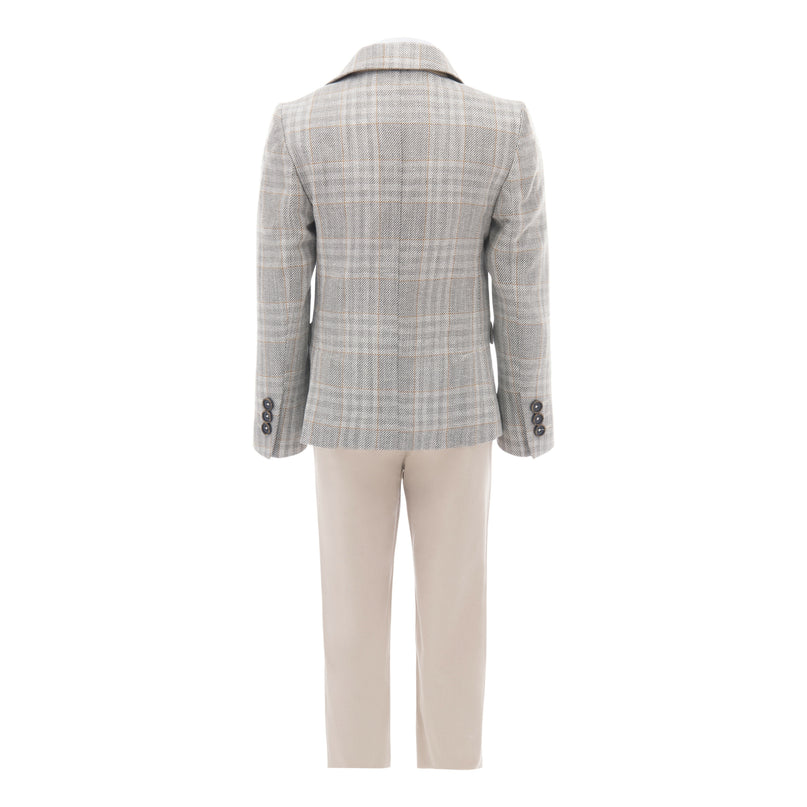 kids-atelier-moustache-kid-boy-baby-beige-plaid-peak-lapel-suit-22m22-beige