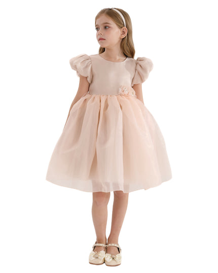 Champagne D'Amico Floral Teacup Dress