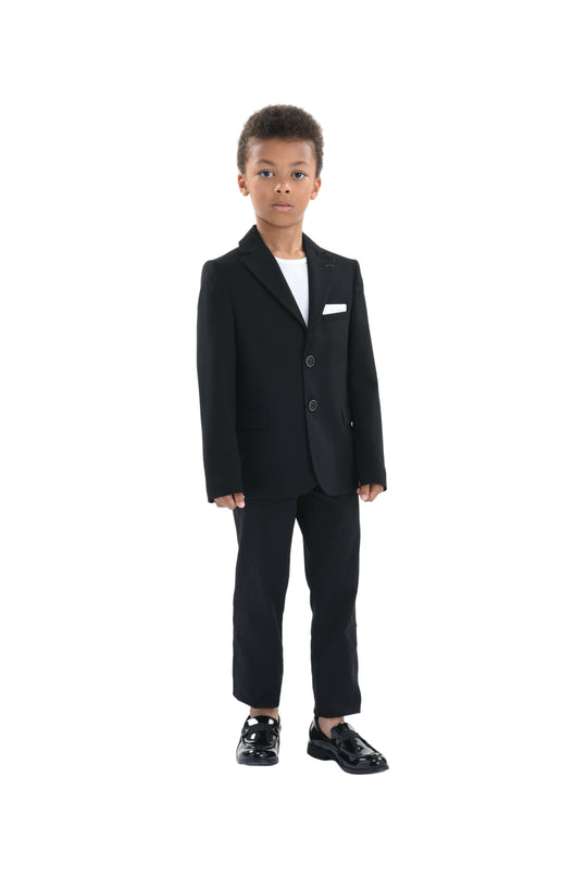 kids-atelier-moustache-kid-boy-baby-black-twill-peak-lapel-blazer-22m20-black