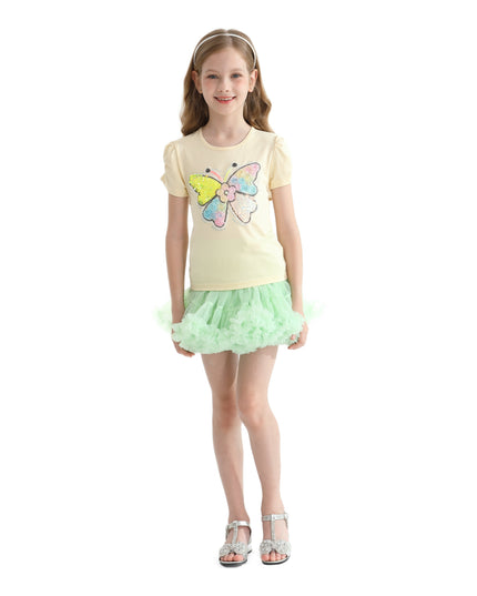 Multicolor Abbey Butterfly Skirt Outfit