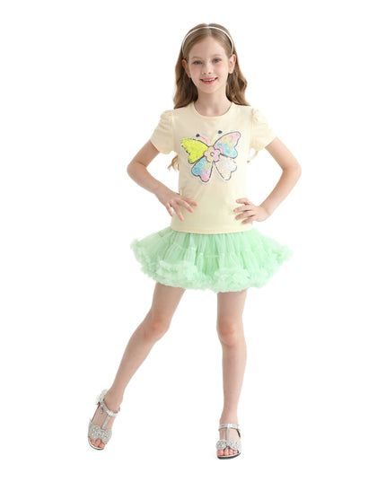 Multicolor Abbey Butterfly Skirt Outfit