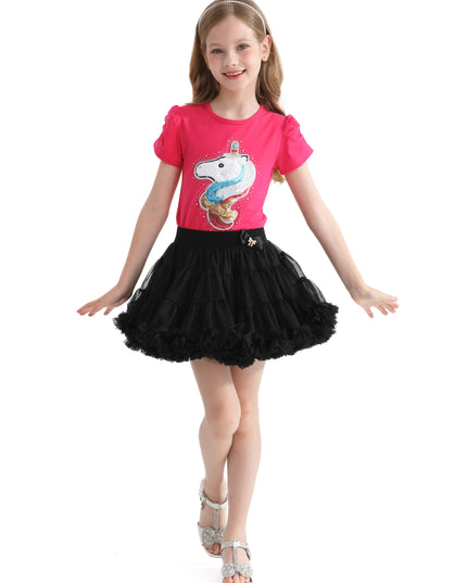 Multicolor Ramona Unicorn Skirt Outfit