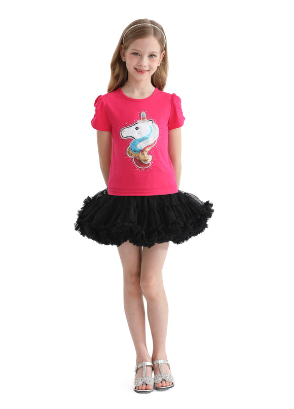 Multicolor Ramona Unicorn Skirt Outfit