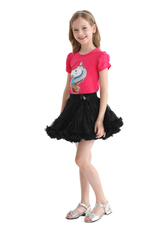 Multicolor Ramona Unicorn Skirt Outfit