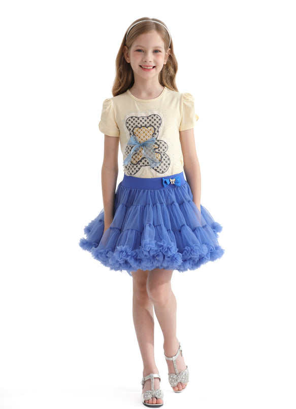 Multicolor Carla Bear Skirt Outfit