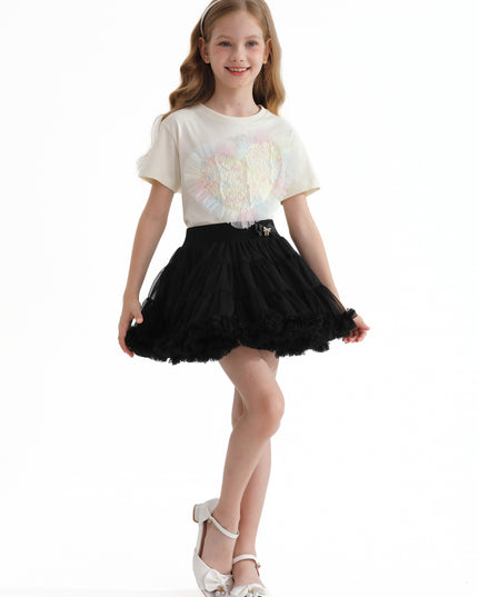 Multicolor Vanessa Heart Skirt Outfit