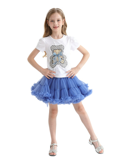 Multicolor Natalie Bear Skirt Outfit