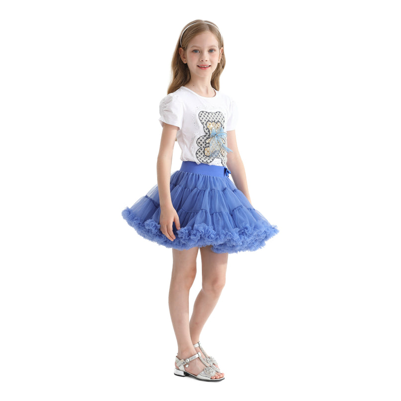 Multicolor Natalie Bear Skirt Outfit