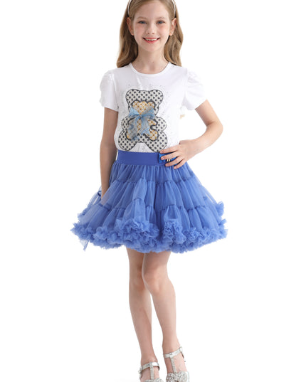 Multicolor Natalie Bear Skirt Outfit