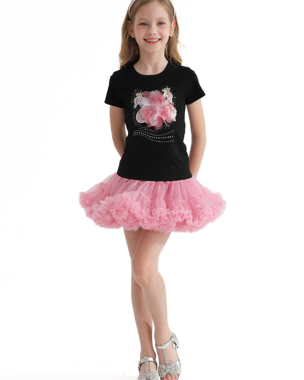 Multicolor Kirby Swan Skirt Outfit